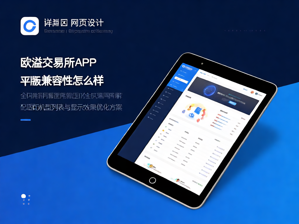 欧溢交易所APP平板界面展示